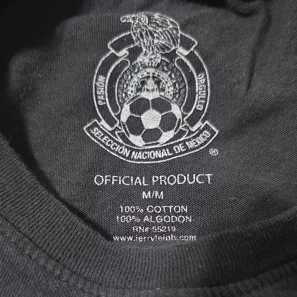 Women's Black México Cropped Graphic Tee - Picture 3 of 5